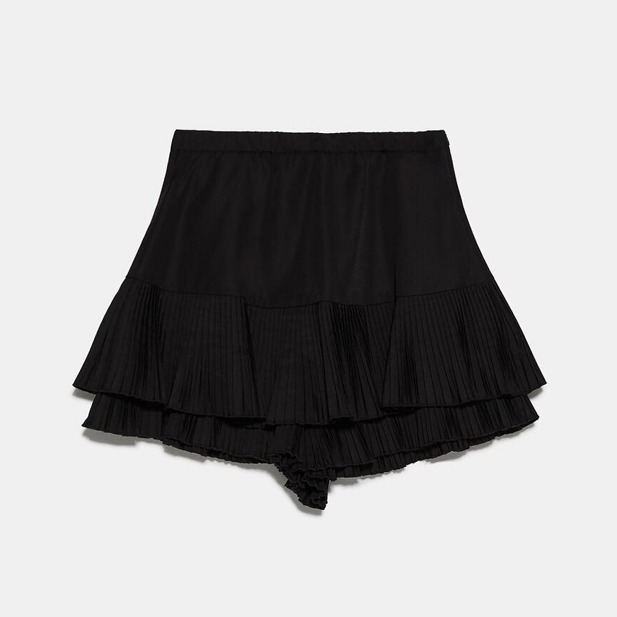 

Юбка-шорты Zara 0881/151/800-AAAD XL Черная