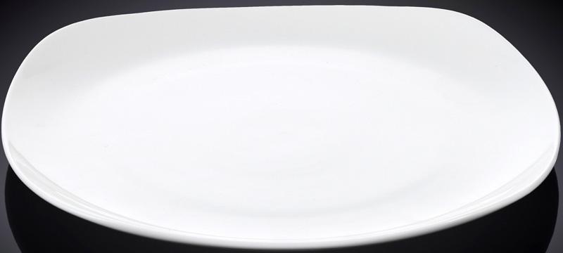 

Набор обеденных тарелок 6 шт. Wilmax Ilona 28 х 28 см квадратные фарфоровые белые (EG-WL-991221)