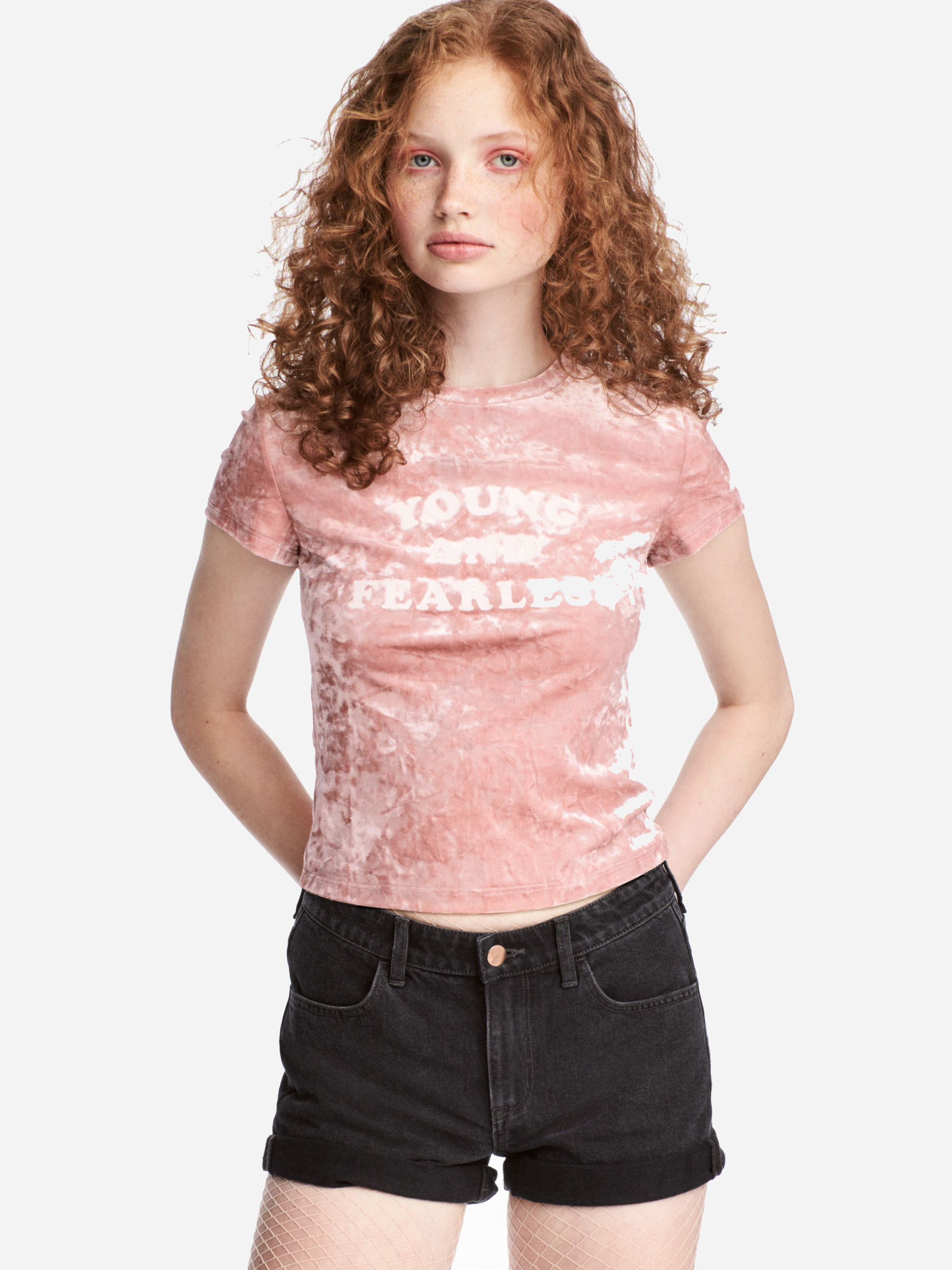 

Футболка H&M 02-0526862-6 XS Розовый (СА2000001232484)