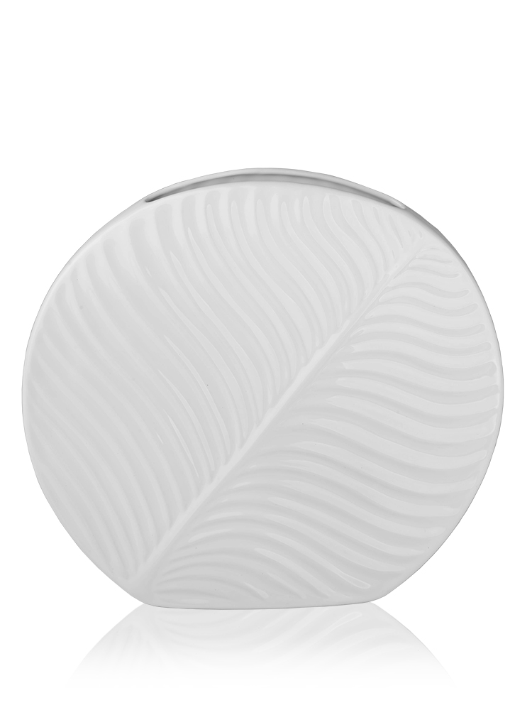 

Ваза керамическая Eterna для цветов 29 см белая (2905)