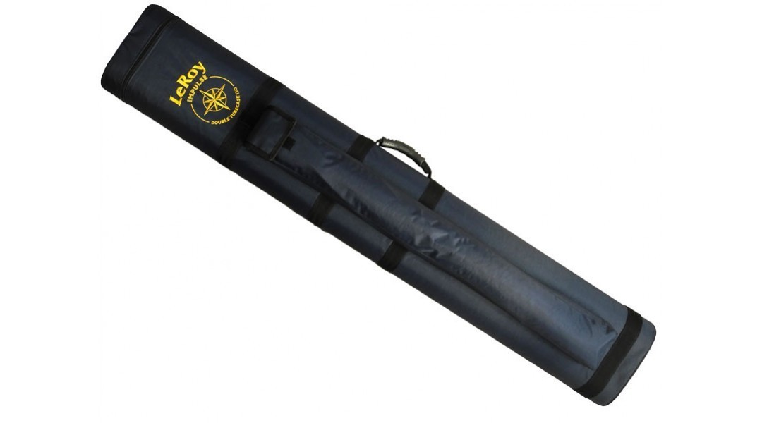 

Тубус двойной для рыболовных удилищ LeRoy модель Impulse (160 см.) с ремнем и карманом