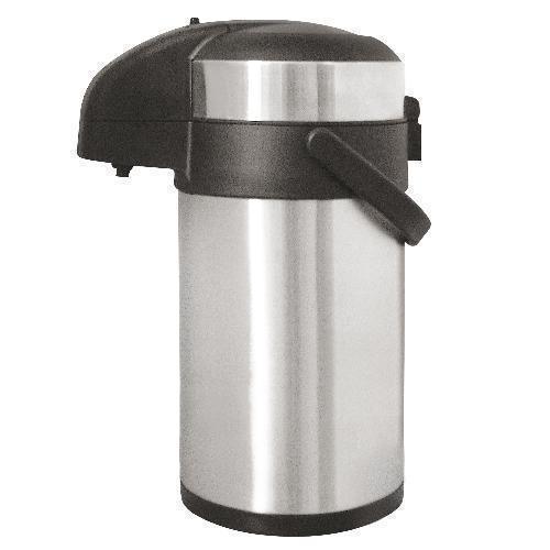 

Термос питьевой Stenson Steel 3 л из нержавеющей стали с ручкой серебристый (MT-0935)