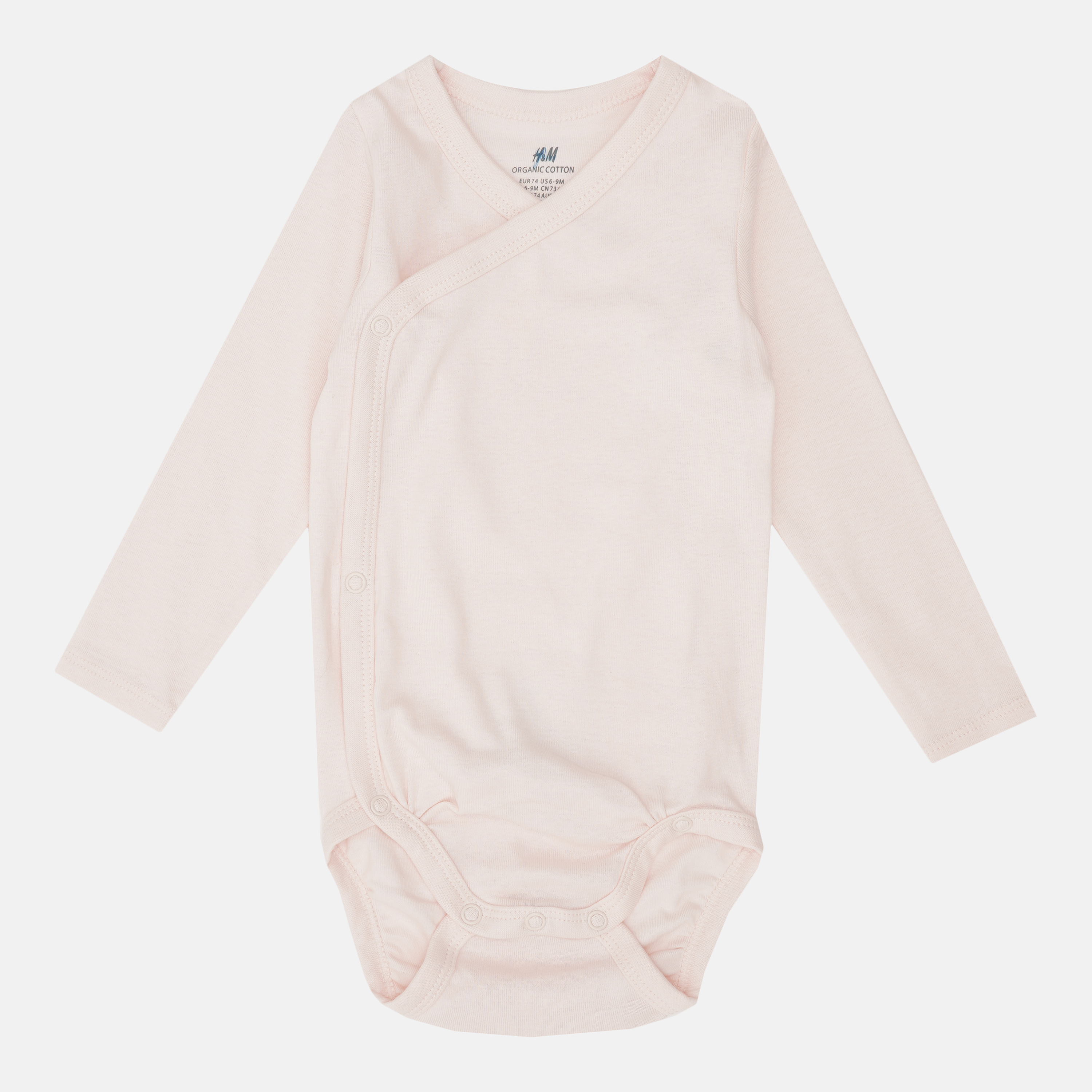 

Боди H&M 2304-6942981 68 см Светло-розовое