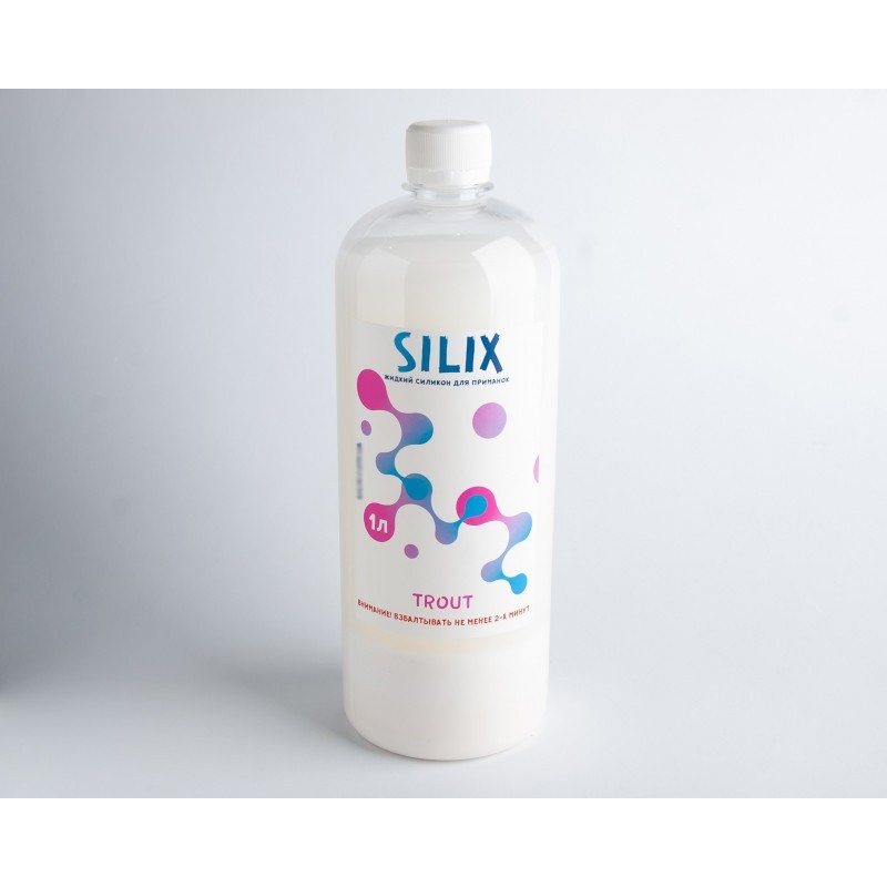 

Силикон для изготовления съедобных приманок SILIX класс Trout (1 литр)