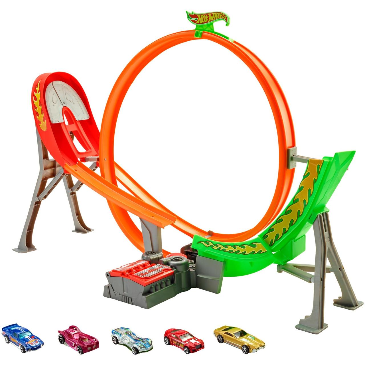 

Гоночный Трек Hot Wheels Безумный форсаж Power Shift и 5 машин Hot Wheels