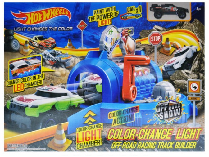 

Трек-запуск Hot Wheels Тоннель меняет цвет машинки ультрафиолет(Т227)