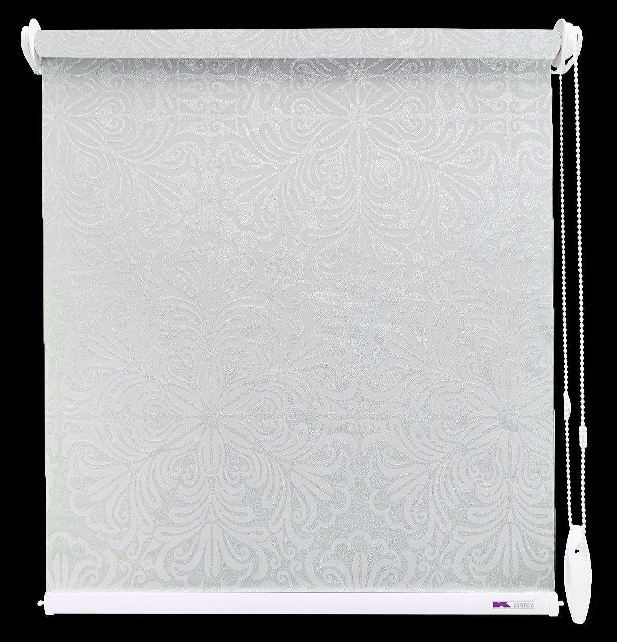 

Тканевая ролета KSYSTEM EMIR-white 119x165 см белый Minibesta 201911190165