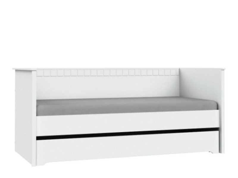 

Односпальная кровать Decodom Type DP 90 Tirol 90х200 без ламелей arctic white (tirol 90da)