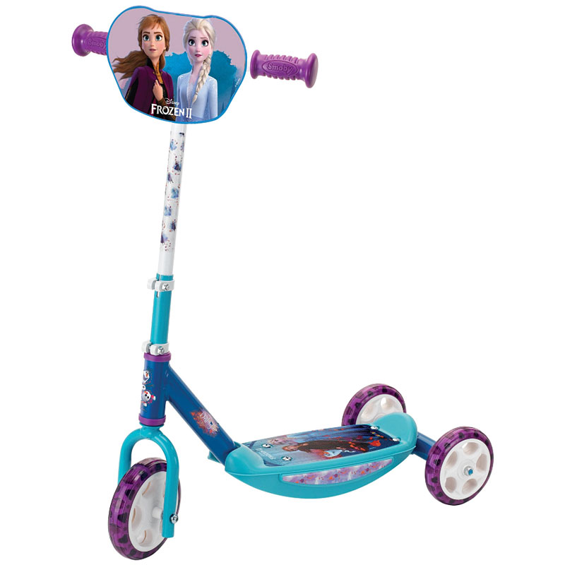 

Складной детский самокат Ледяное сердце трехколесный Smoby OL32657