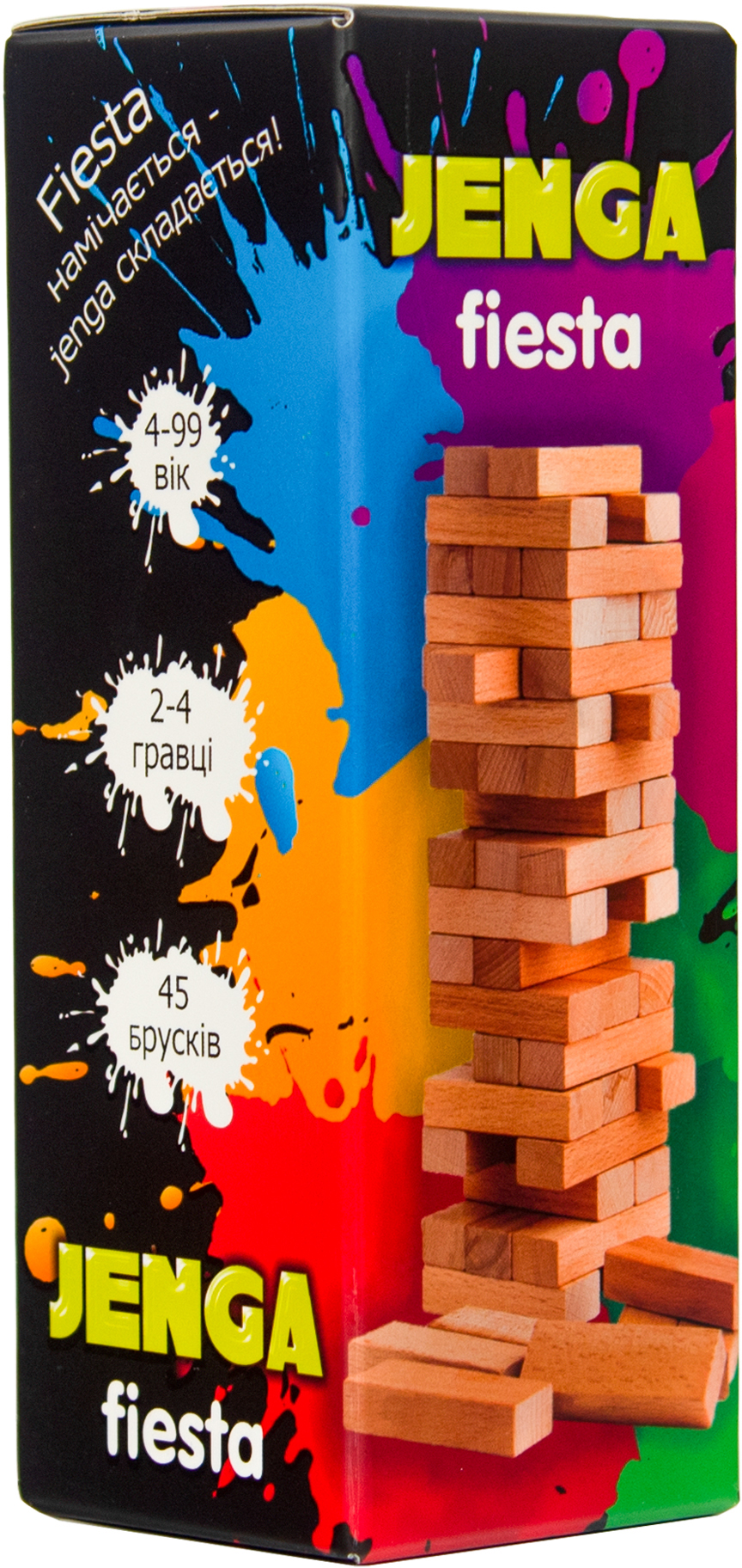 

Настольная игра Strateg Jenga Fiesta (30964) (4820220565136)