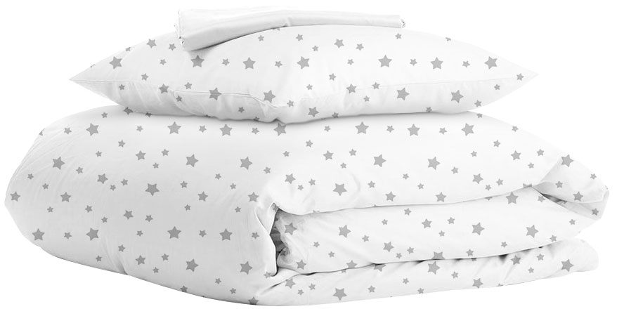 

Комплект постельного белья Cosas Star Grey White 155х215