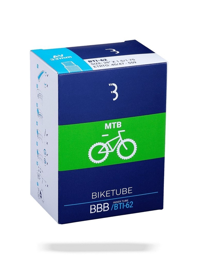 

Камера 29 BBB BTI-89S 29x1.9-2.3 Presta superlite 33mm