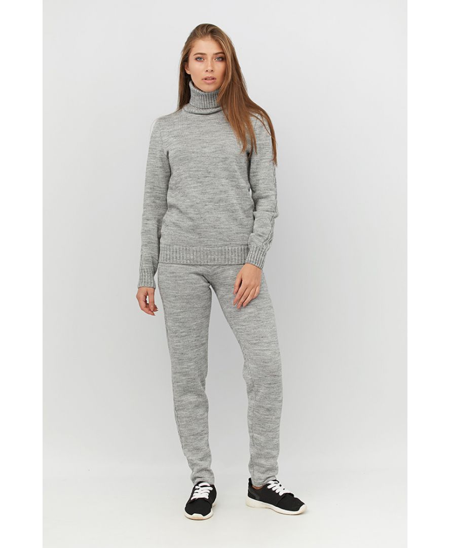 

Джемпер вязаный Knitwear Sport  Серый меланж, Джемпер вязаный Knitwear Sport M Серый меланж