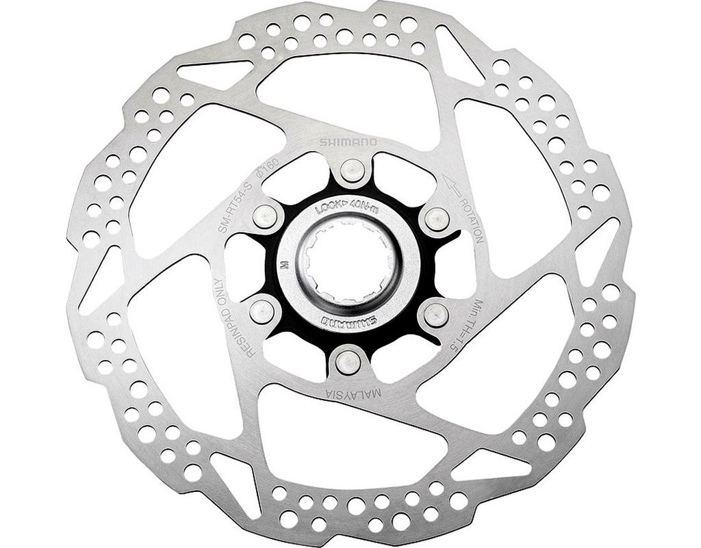 

Ротор тормоза Shimano SM-RT54 160mm крепление CenterLock