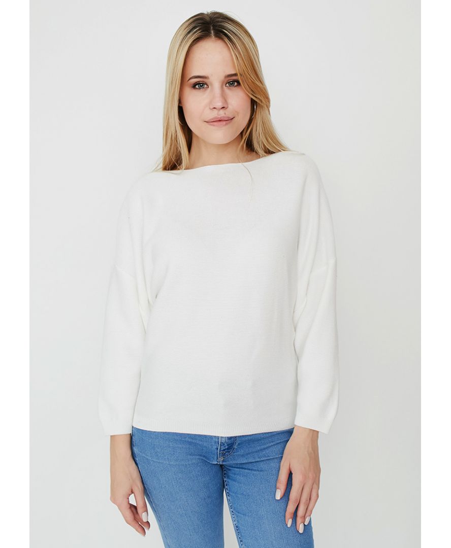 

Джемпер Knitwear Soft-Look - Белый, Джемпер Knitwear Soft-Look S-M Белый