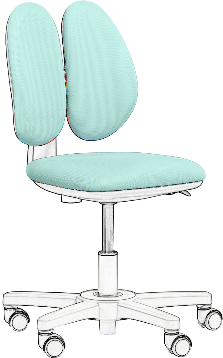 

Чехол для кресла FunDesk Mente Chair Cover Mint Green (01-00002259)
