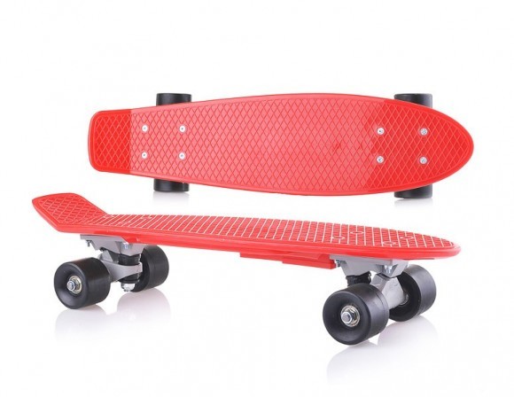 

Скейт Пенни борд Penny board Profi DOLONI TOYS для детей и подростков Красный RL0151/4