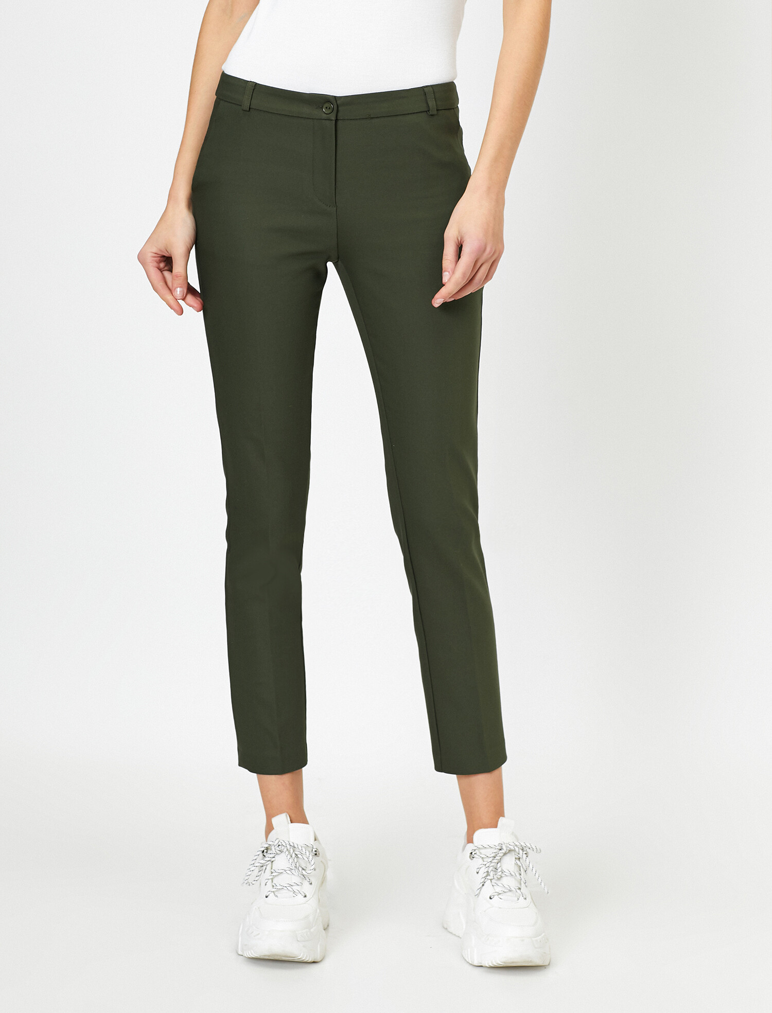 

Брюки Koton 0YAK43713EW-889 44 Khaki