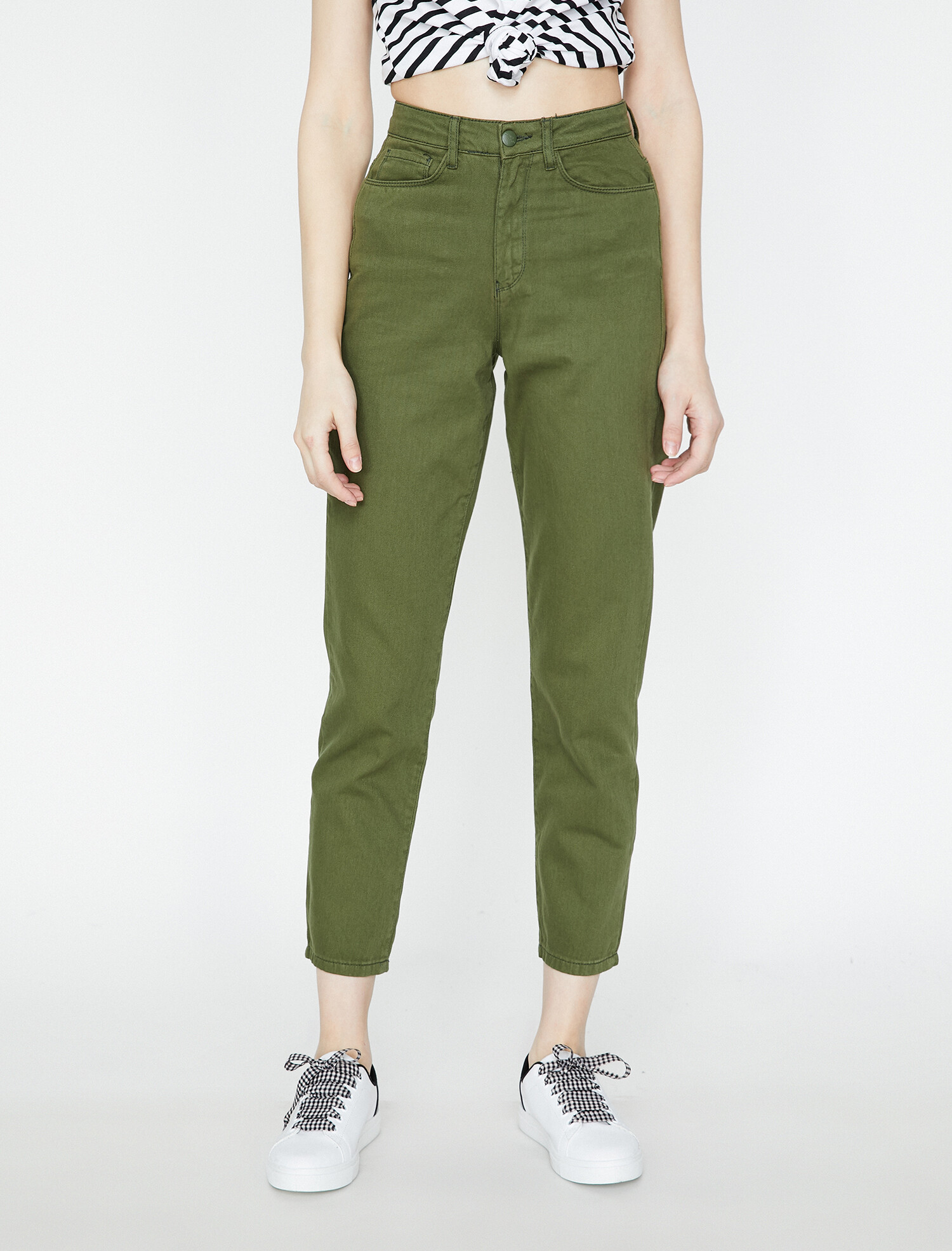 

Брюки Koton 9YAL41991MW-836 40 Khaki