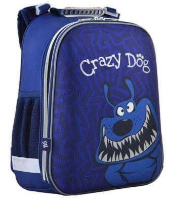 

Рюкзак школьный ортопедический каркасный YES H-12-2 Crazy dog 38х29х15 (554621)