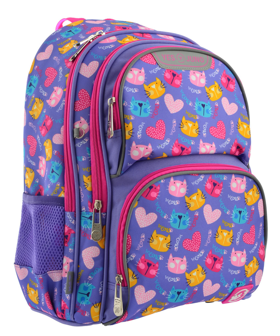 

Рюкзак школьный ортопедический YES S-30 Juno Loving Cats (557216)