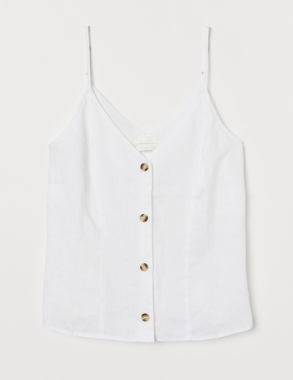 

Майка H&M Ж1065392 цвет белый XS