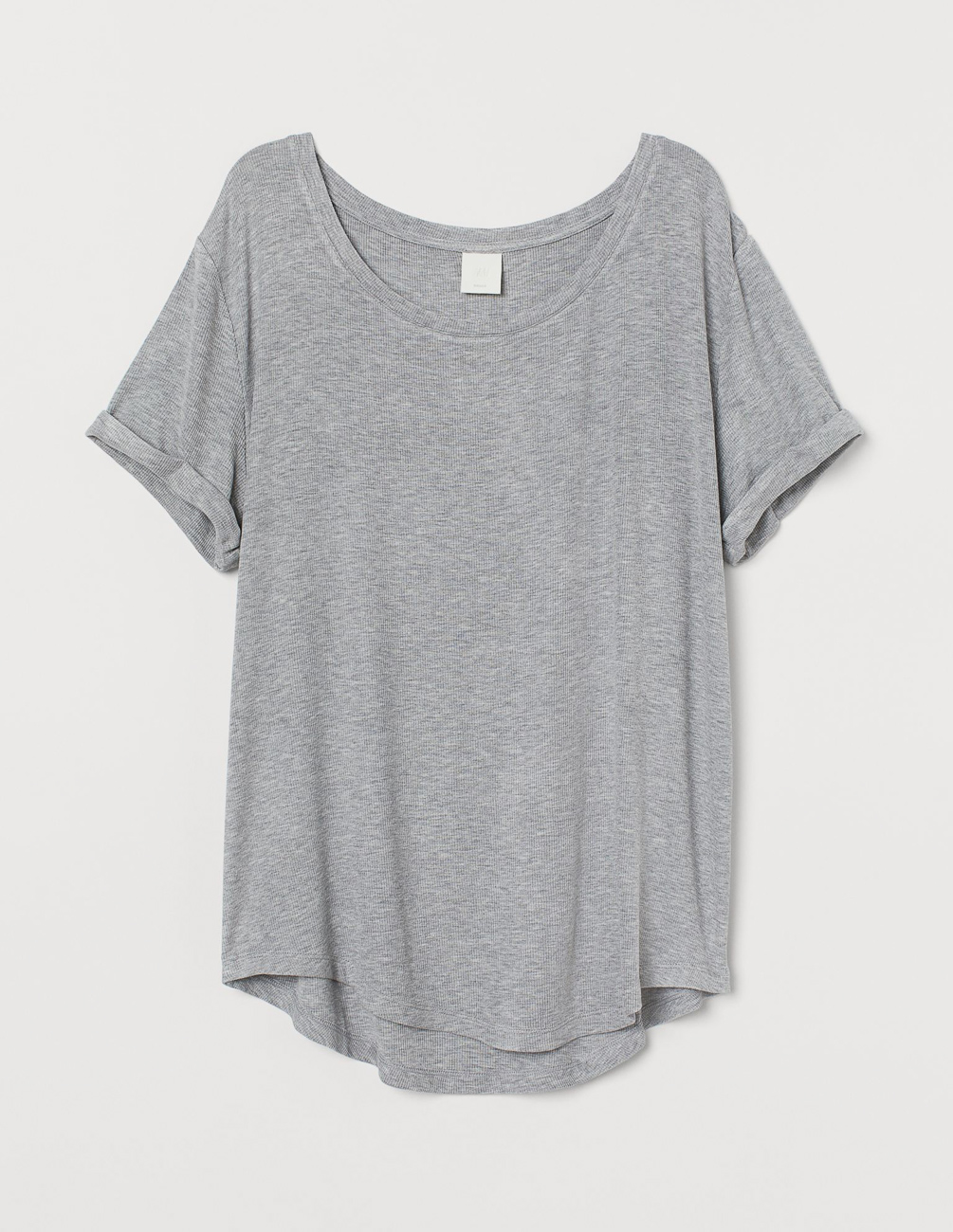 

Футболка H&M Ж1065255 цвет серый XXL