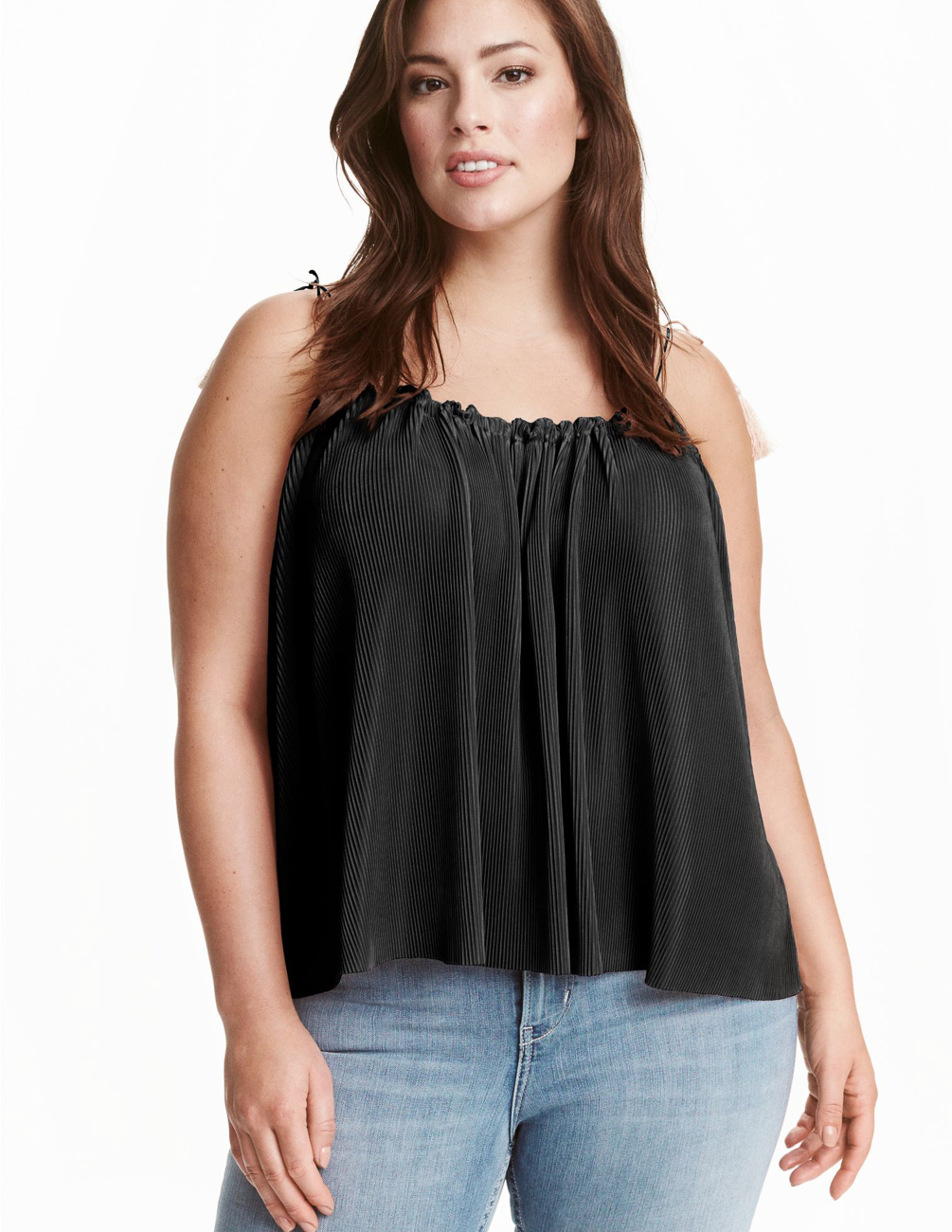 

Майка H&M Ж1065126 цвет черный XXL