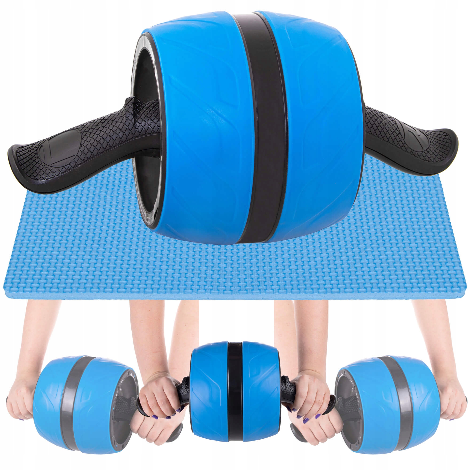 

Ролик (колесо) для пресса с возвратным механизмом Springos AB Wheel FA5000 Blue/Black