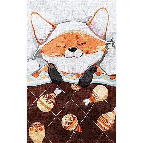 

Картина по номерам "Вкусные сны лисёнка" ★★★ 25*40см Идейка (КНО4211)