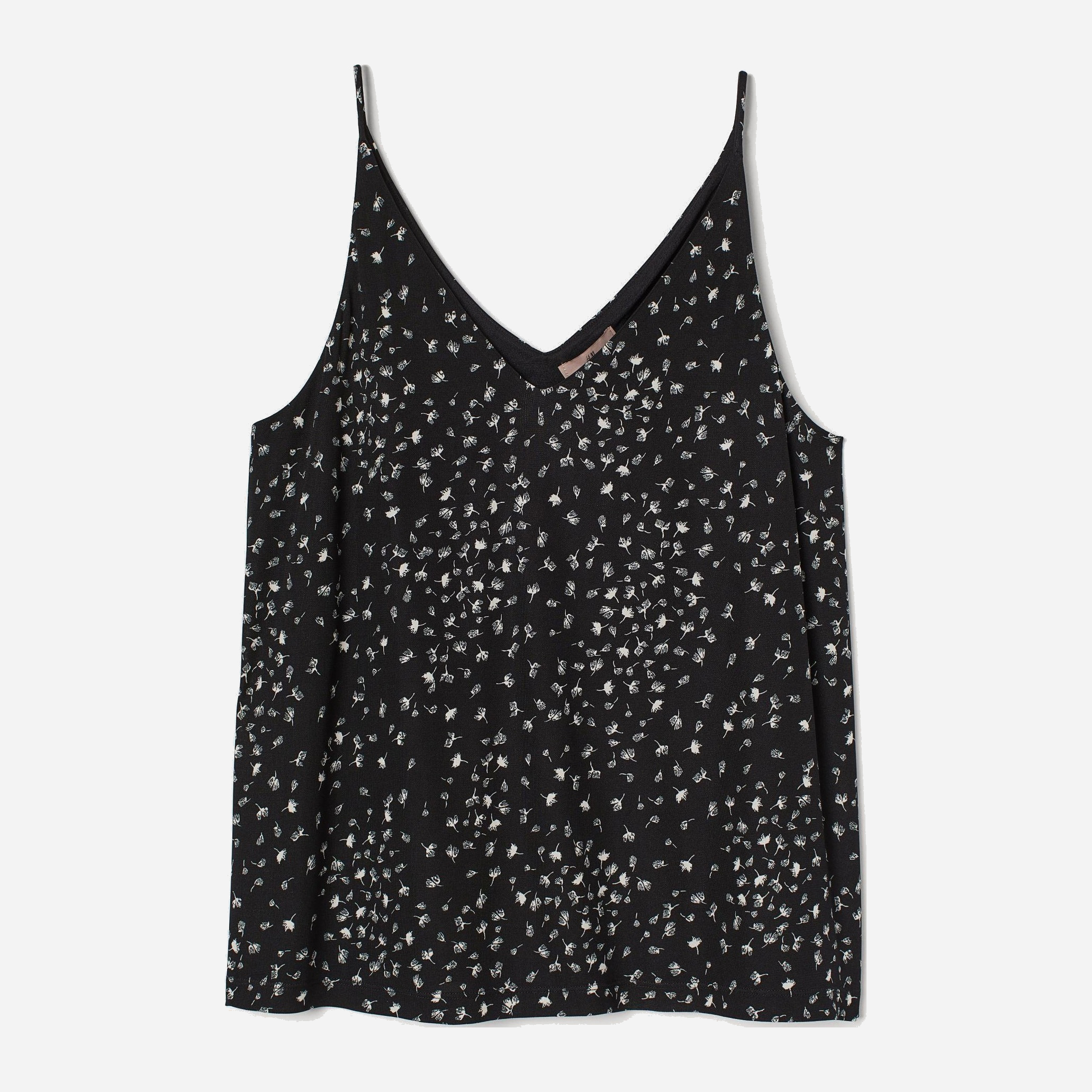 

Топ H&M 6626300-ADMZ L Черный