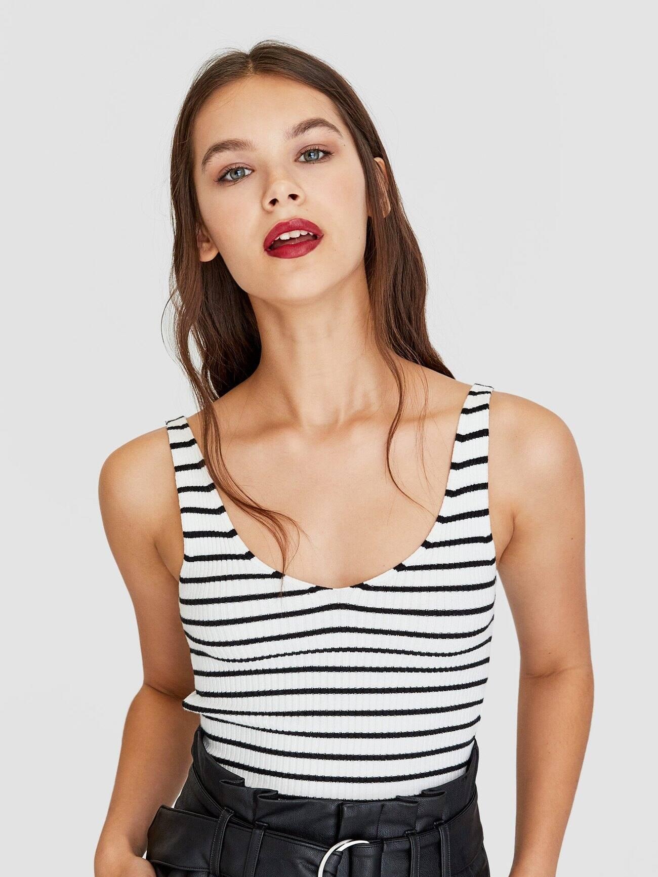 

Топ Stradivarius 1501/256/005-AAXL L Белый