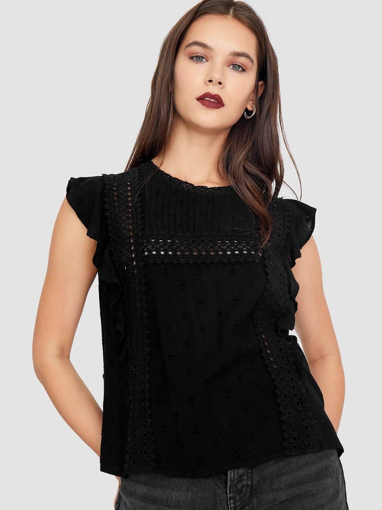 

Топ Stradivarius 2108/965/001-AAAD M Черный
