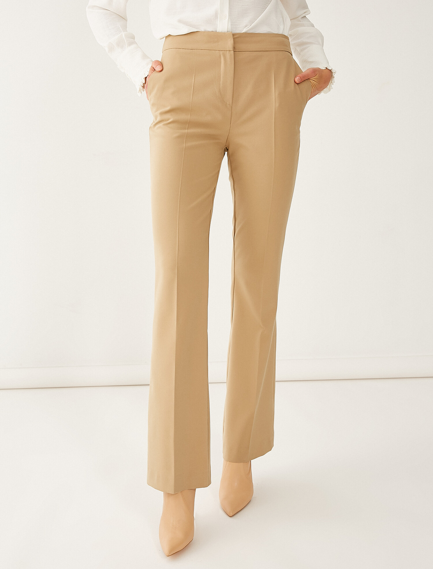 

Брюки Koton 0YAK42583UW-050  Beige, Брюки Koton 0YAK42583UW-050 38 Beige