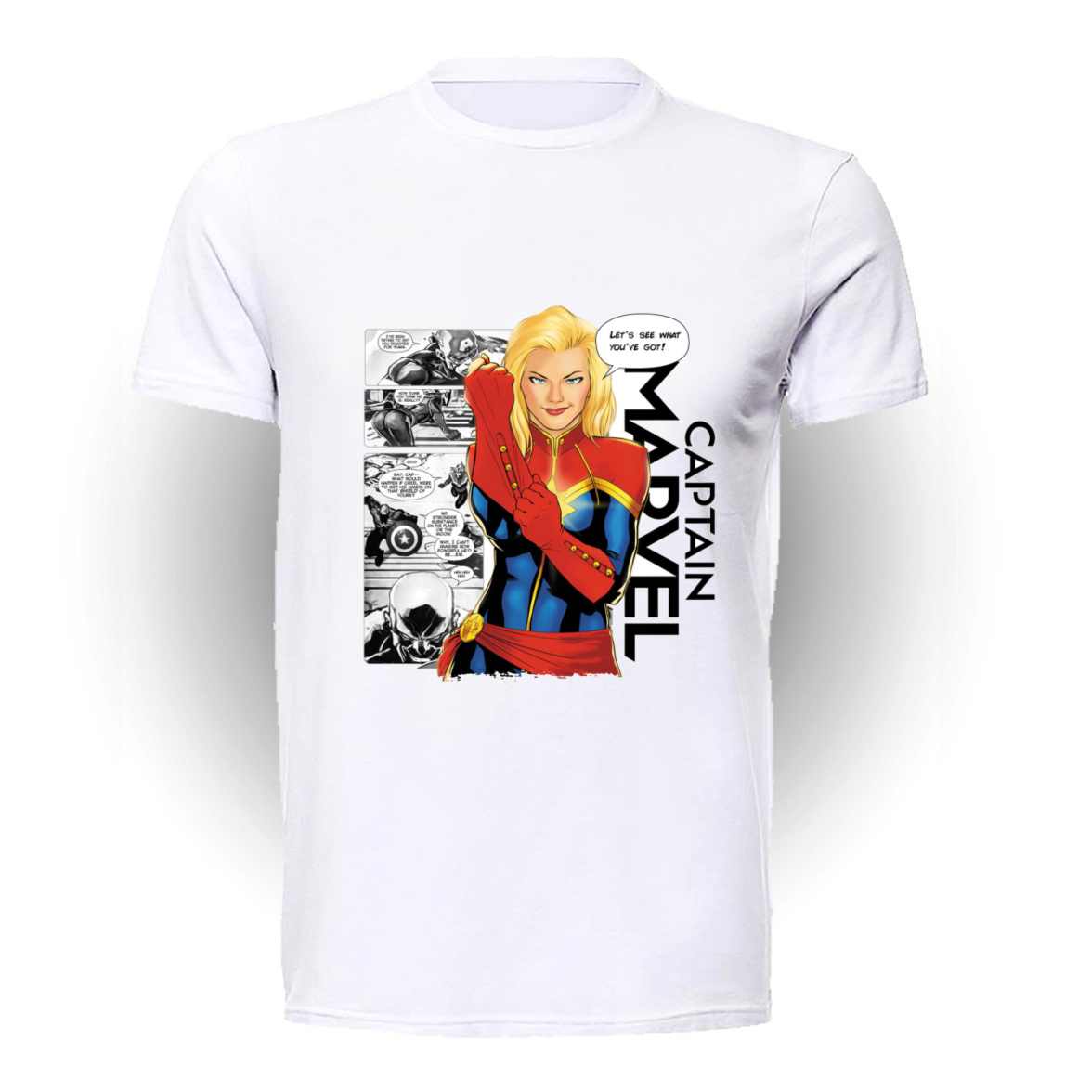 

Футболка GeekLand Captain Marvel Капитан Марвел Ms. Marvel СМ.01.06 (FU21СМ.01.06/man, Футболка GeekLand Captain Marvel Капитан Марвел Ms. Marvel СМ.01.06 (FU21СМ.01.06/man-S)