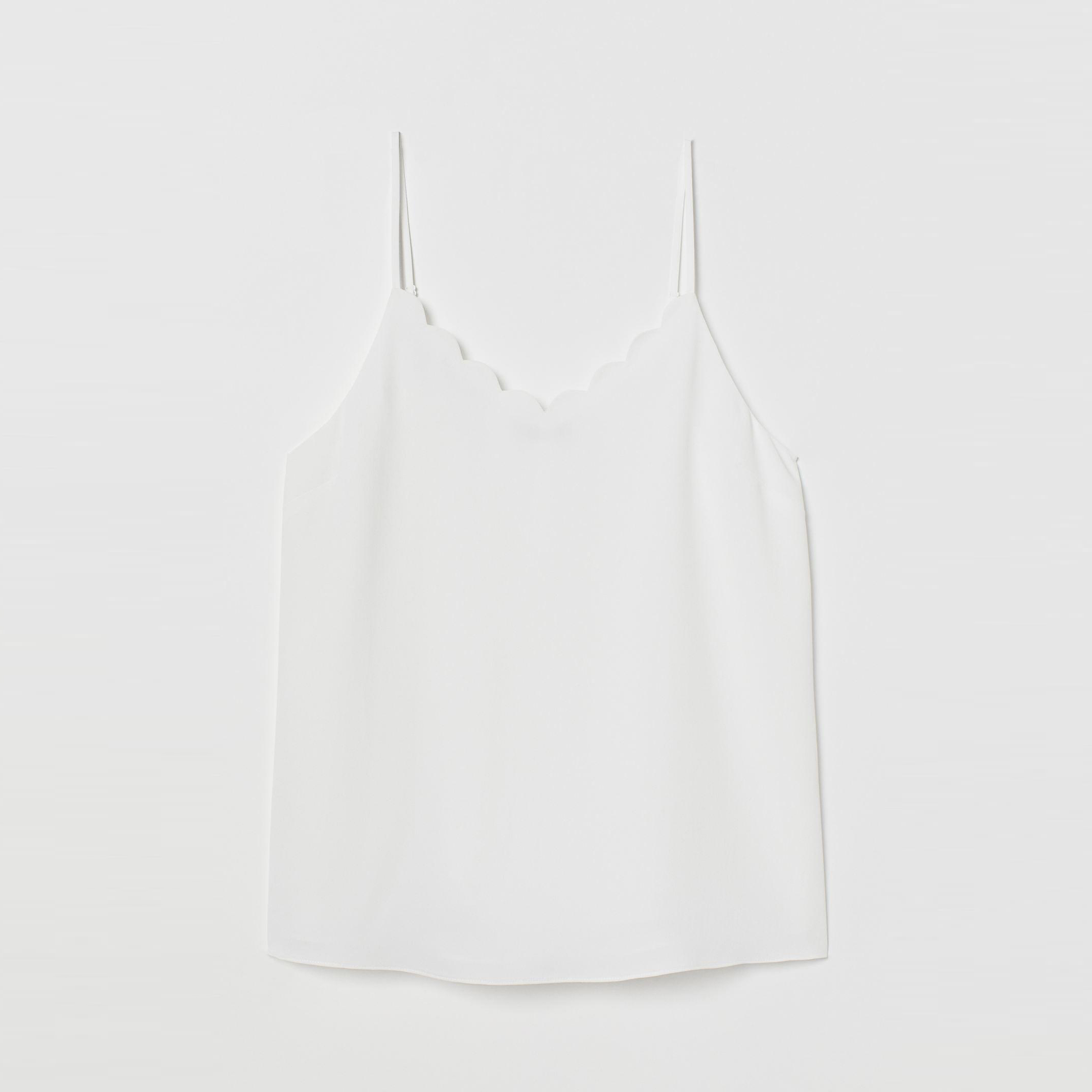 

Топ H&M 8954182-ACTS 40 Белый
