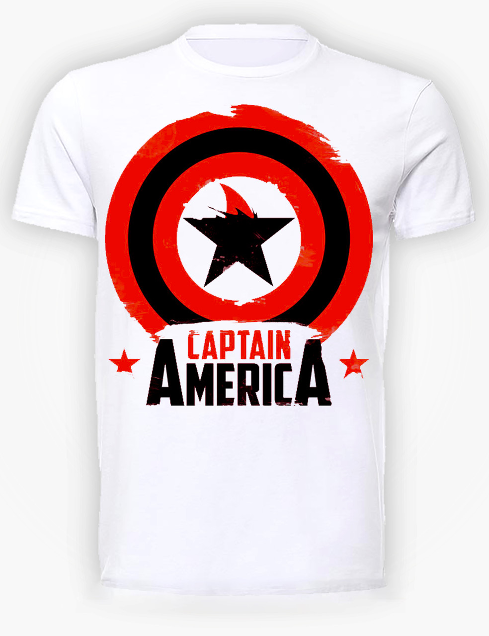 

Футболка GeekLand Капитан Америка Captain America red-black CA.01.090 (FU21CA.01.090/boy-122)