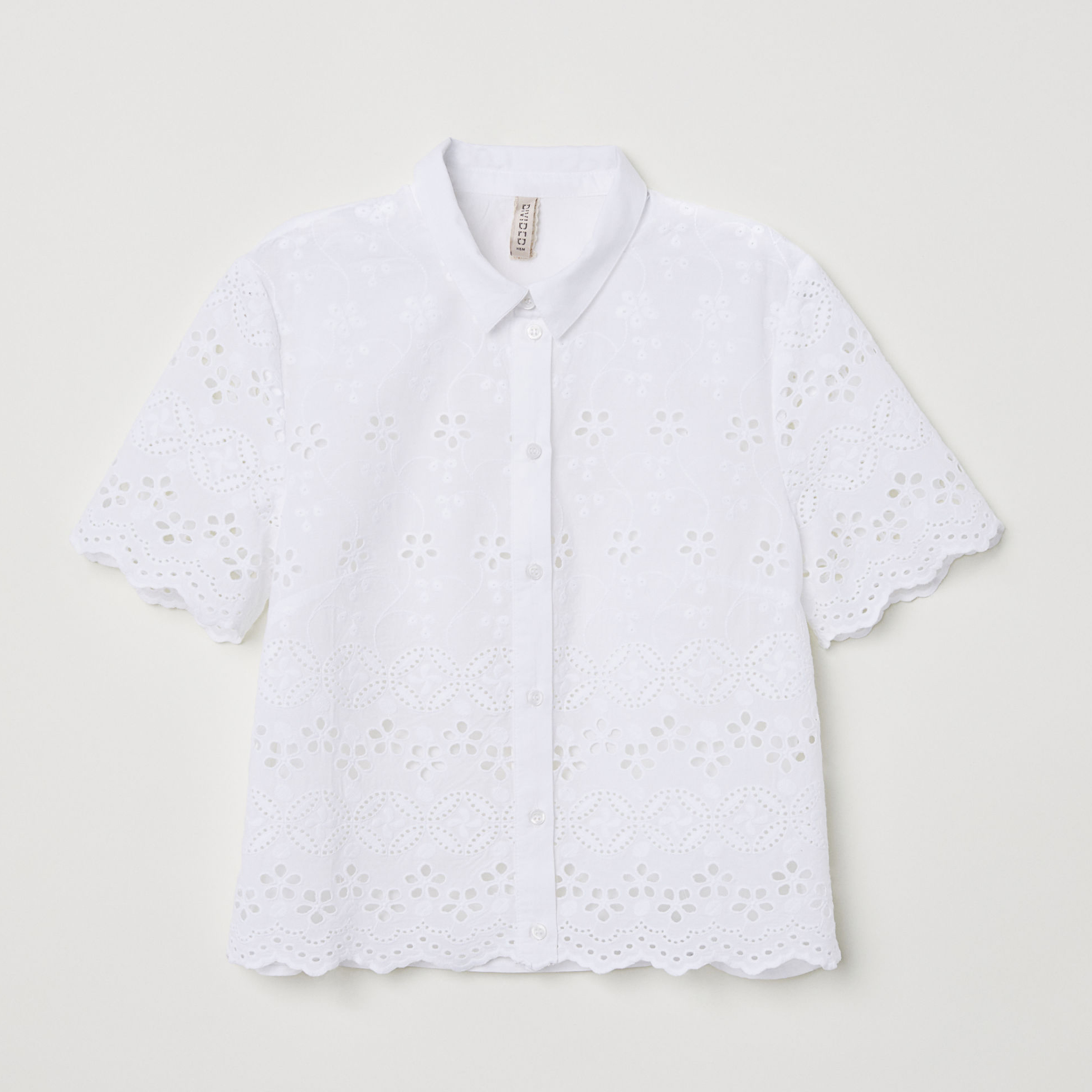

Блузка H&M 6077147-ACTS 34 Белая