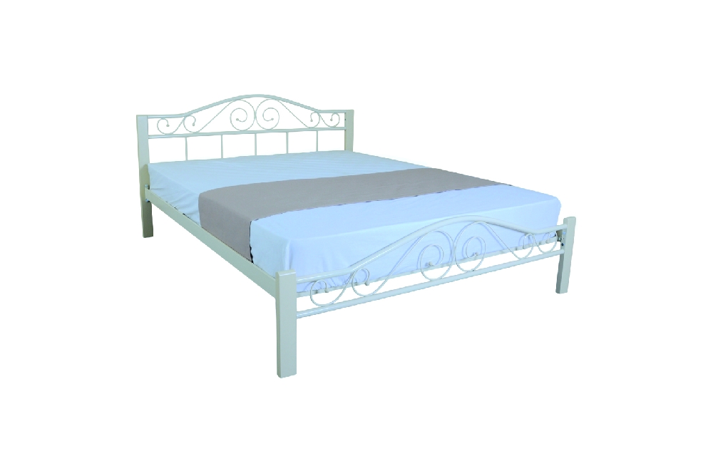 

Кровать MELBI Элис Люкс Вуд 180 см x 190 см Бежевый