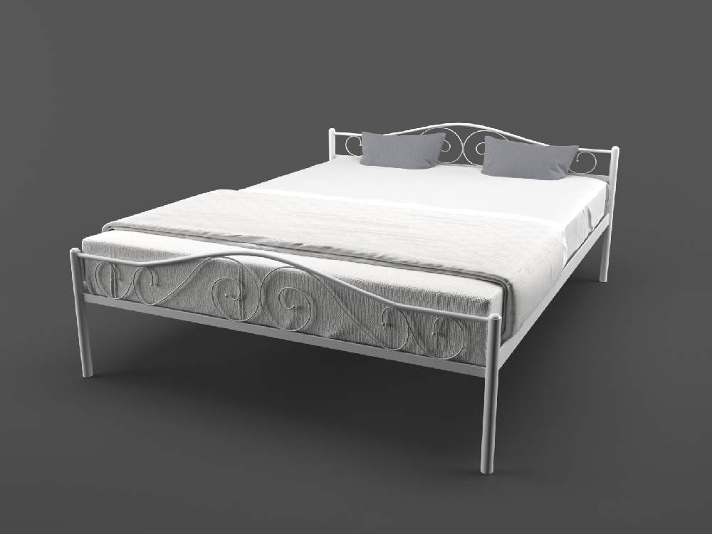 

Кровать MELBI Элис Люкс 160 см x 190 см Белый