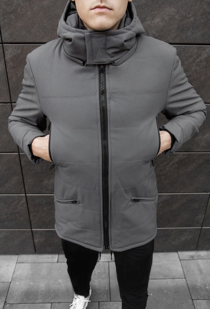 

Парка Chernyy Kot CS 1.6 Grey Серый S