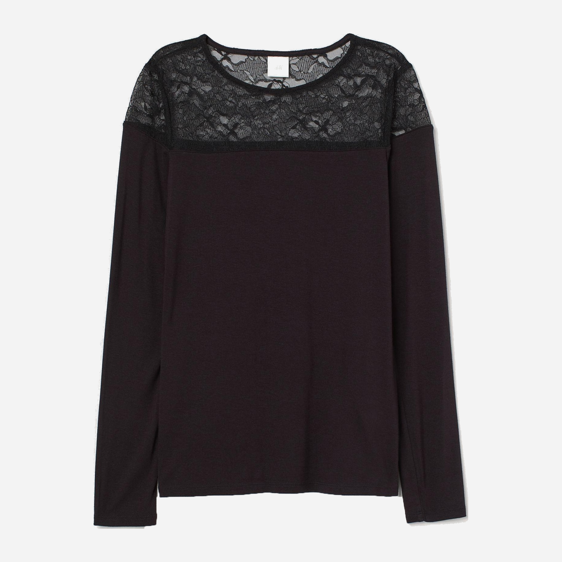

Лонгслив H&M 7994270-AAAD XL Черный