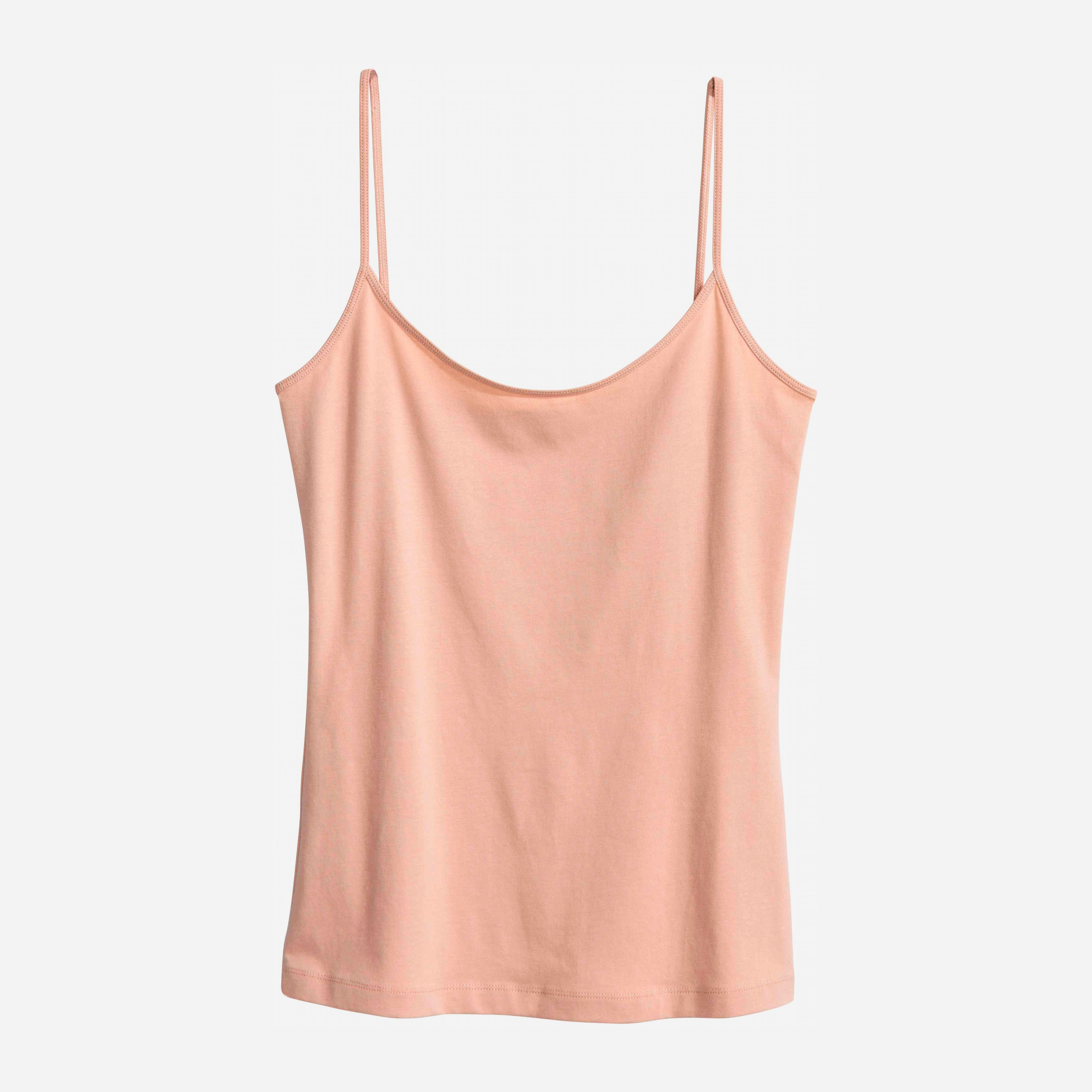 

Майка H&M 1087754-ACTQ XL Бежевая