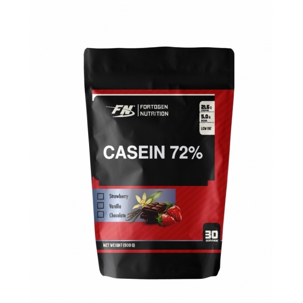 

Протеин Fortogen Nutrition Casein Protein 72%, 900 грамм Ваниль ПОВРЕЖДЕННЫЙ