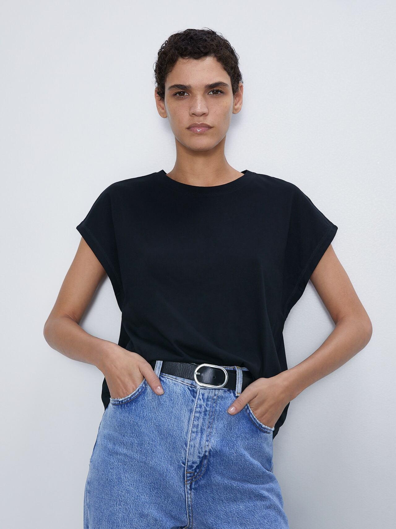 

Футболка Zara 4174/156/800-AAAD S Черная