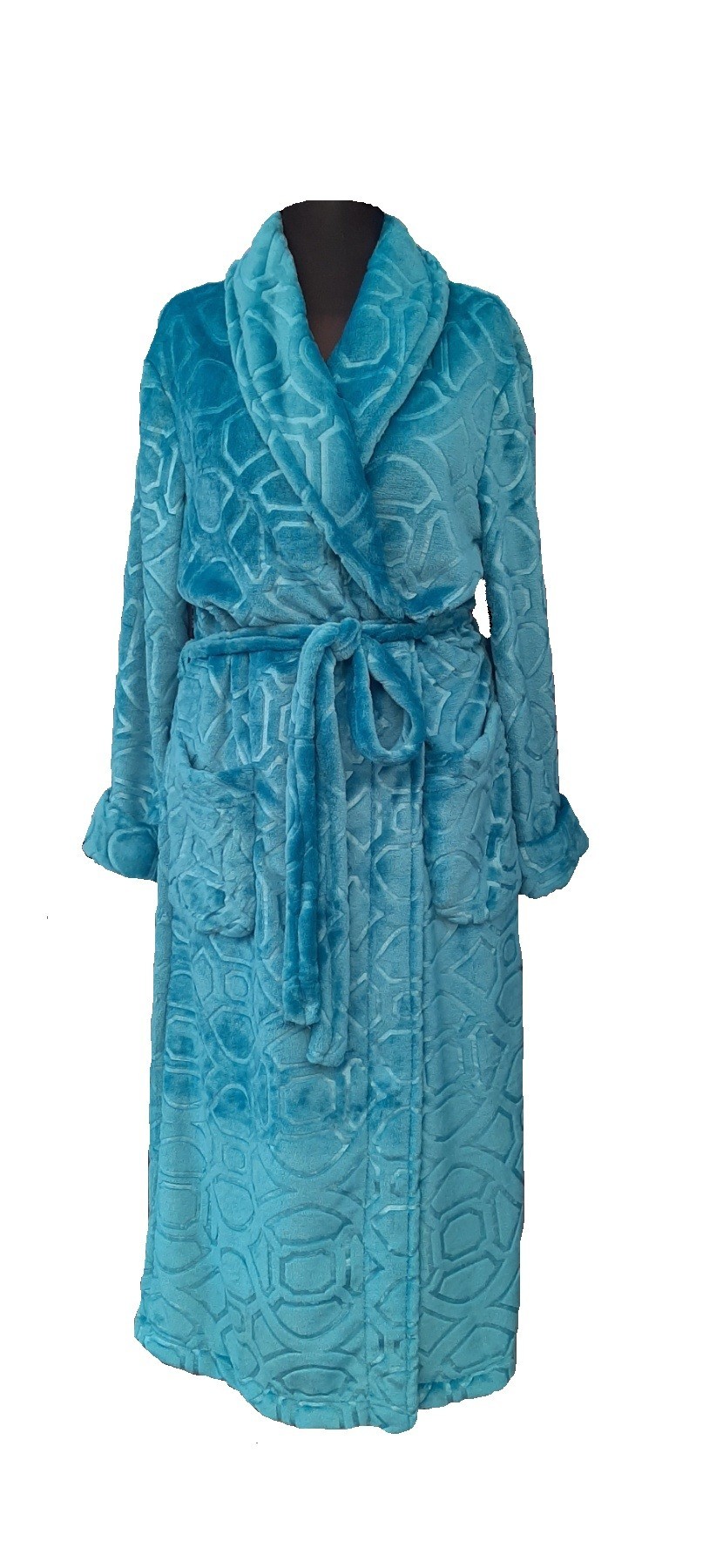 

Халат длинный на запах Шаль Miss-Podium Изумрудный, Халат длинный на запах Шаль Miss-Podium Изумрудный 48