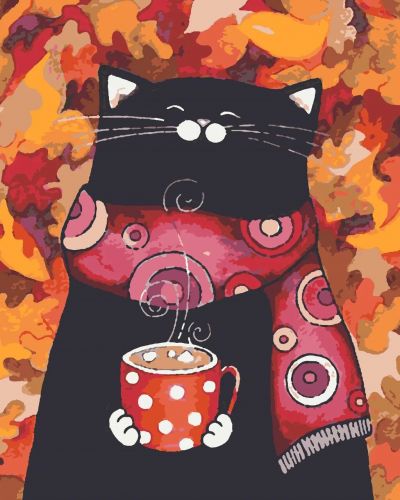 

Картина по номерам "Листокот" RB-0186