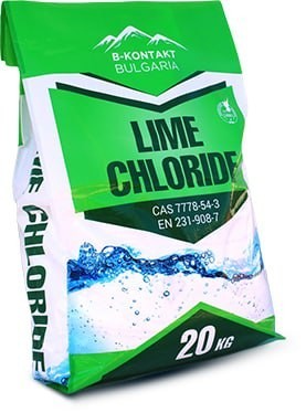 

Средство для дезинфекции Известь Хлорная Lime Chloride Calcium Hypochlorite 28-30% B-KONTAKT 20 кг