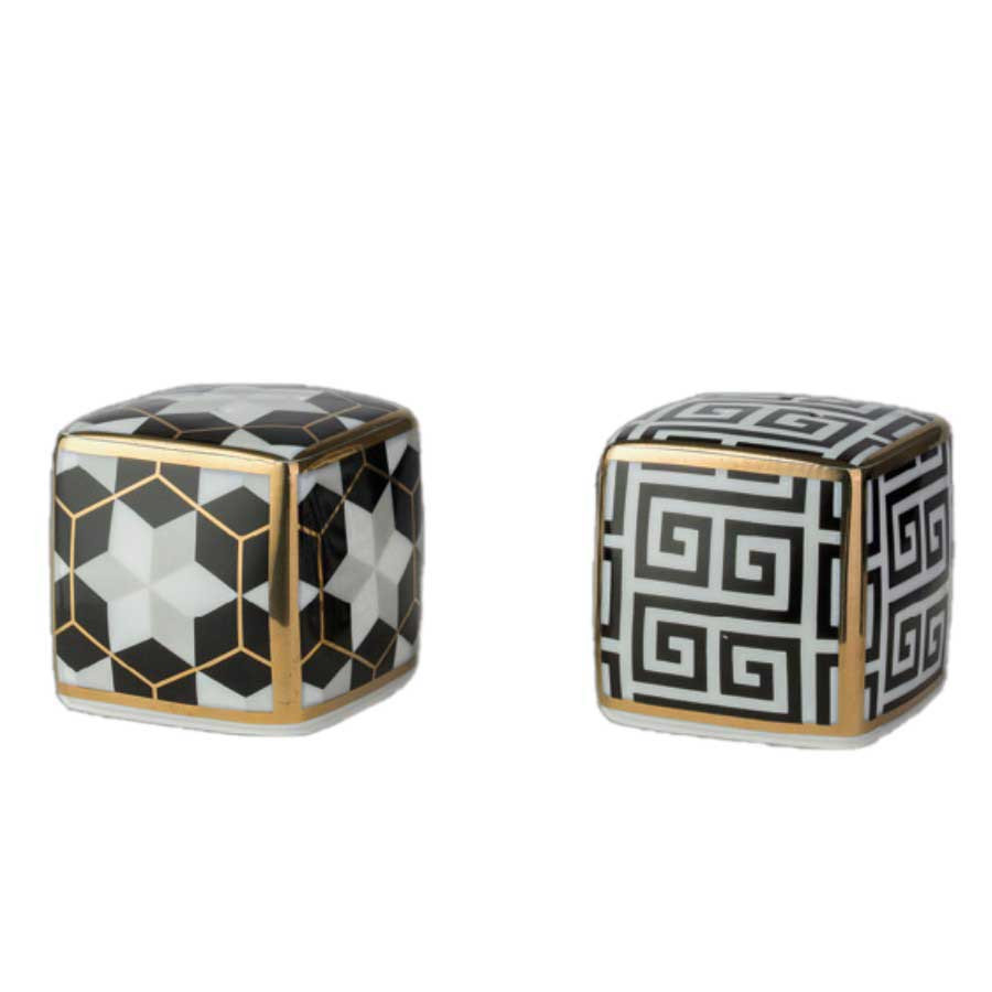

Набор для соли и перца Henriette Black&Gold D15695