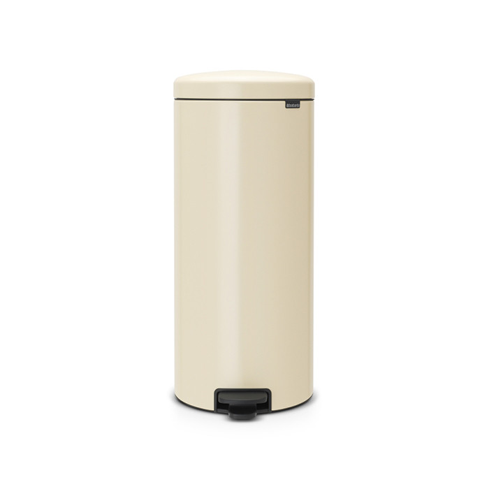 

Ведро для мусора с педалью Brabantia Pedal Bin Newlcon 30 л Almond 114281